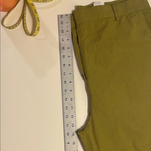 COS olive chartreuse pants - Picture 8 of 8